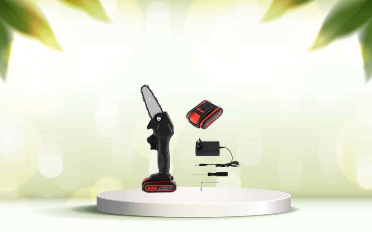 Rendi il tuo giardino perfetto: scopri la mini motosega a batteria facile e potente